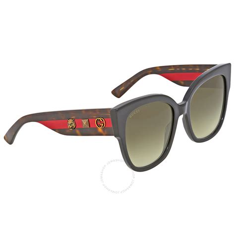 Gucci Green Gradient Cat Eye Sunglasses Gucci Sunglasses Jomashop