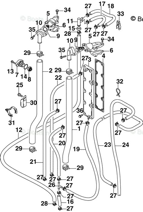 Johnson Outboard Cooling System Diagram Shamleeaeden