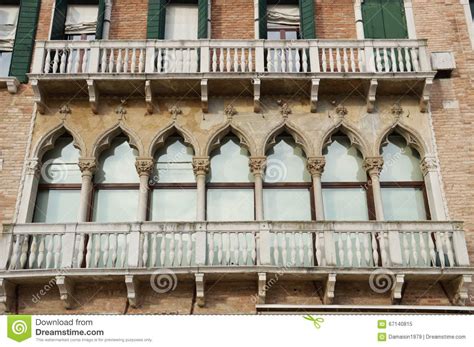 Venice Windows Italy Stock Image Image Of Daylight 67140815