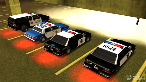 Police Car Pack Sa Style For Gta San Andreas