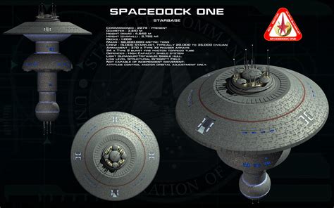 Spacedock One Ortho By Unusualsuspex Star Trek Starships Star Trek