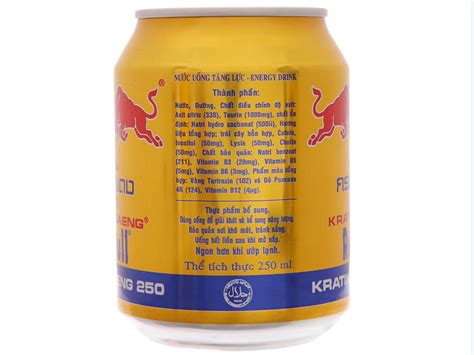 Thùng 24 Lon Nước Tăng Lực Redbull Thái Lan 250ml