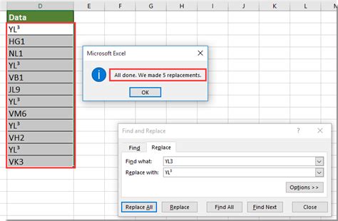 How To Quickly Find And Replace Character With Superscript In Excel Zohal