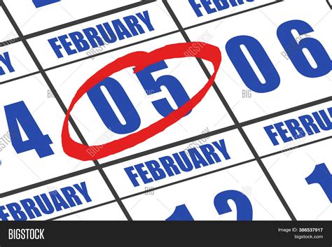 February 5th Day 5 Image And Photo Free Trial Bigstock