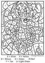 Color Adults Number Coloring Pages Getdrawings Difficult sketch template