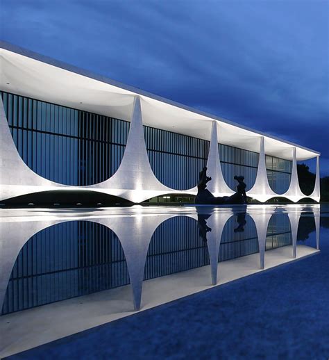 Oscar Niemeyer Pal Cio Do Planalto Bras Lia Brazil