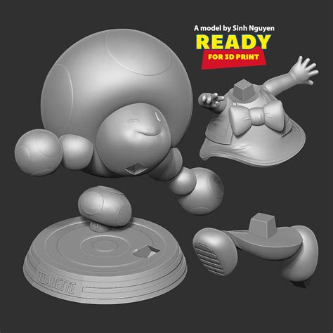 Artstation Toadette Super Mario Fanart Resources