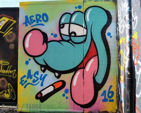 Street Art By Aero Easy 201601 Easy Graffiti Drawings Graffiti