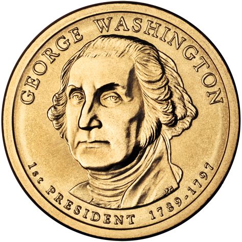 Filegeorge Washington Presidential 1 Coin Obversepng Wikimedia Commons