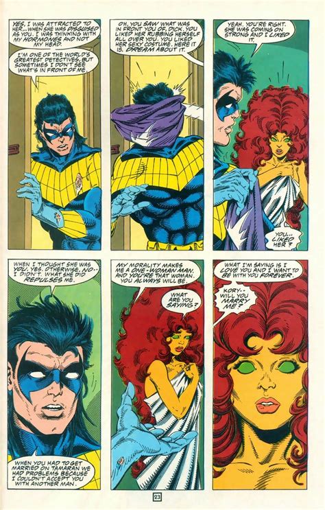 Pin By Abhiram S On Saving Each Other Nightwing And Starfire Dc Comics Facts Nightwing