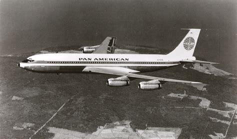 Pan Am Boeing 707 N715pa Vintage Airlines Pan American Airlines