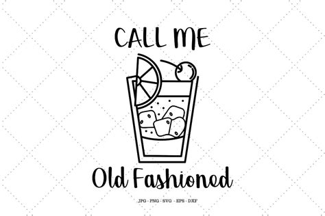 Call Me Old Fashioned Graphic By Svg Digital Designer · Creative Fabrica