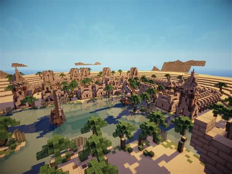 Hafsah The Desert Village Minecraft Map