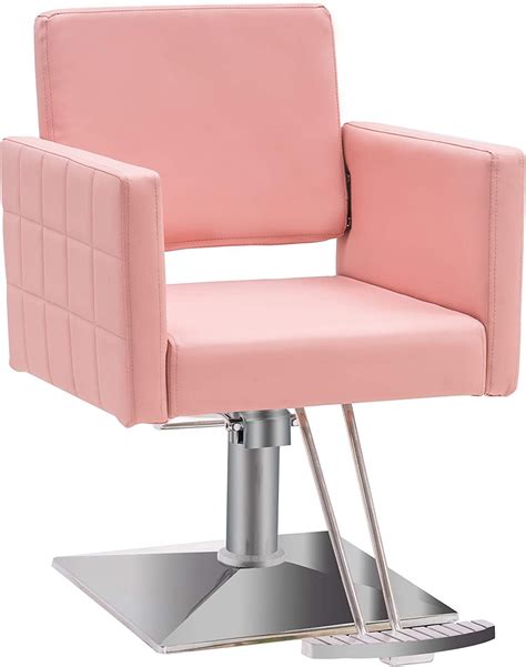 Barberpub Salon Chair For Hair Stylist All Purpose Hydraulic Barber Styling Chair