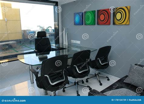 Modern Manager Office Interior Stock Image Image Of Design