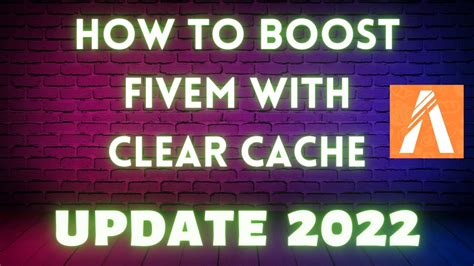 How To Boost Fivem With Clear Cache YouTube