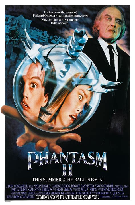 Phantasm Ii 1988 Poster For Phantasm Ii 1988 Usa Wrong Side Of