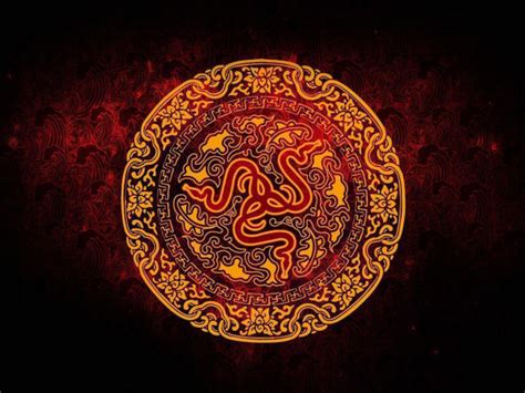 Red Razer Ancient Logo Wallpaper Hd Games 4k Wallpapers Images