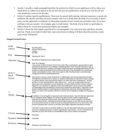 Structure of a formal letter. FREE 7+ Sample Formal Letter Templates in MS Word | PDF