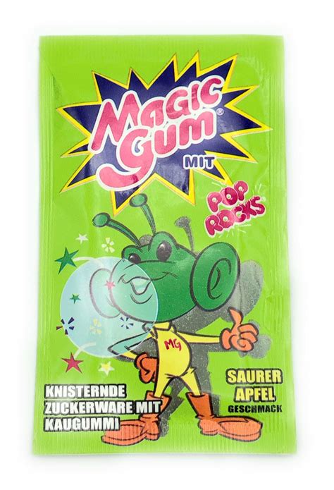 Magic Gum Mit Pop Rocks Knisternde Zuckerware Mit Kaugummi