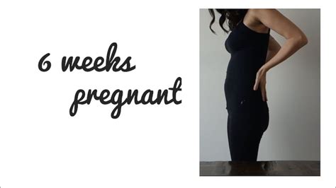 6 weeks pregnant