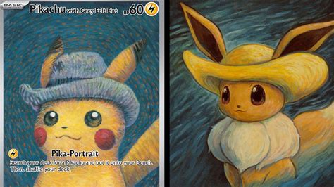 Pokemon Unveils Van Gogh Museum Collab Promo Tcg Card Art Dexerto