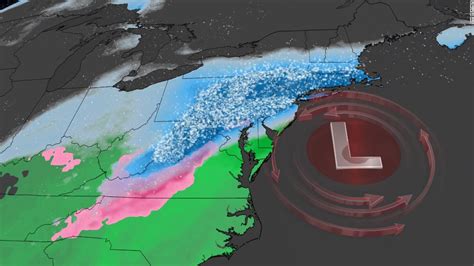 Snow Storm Takes Aim At The East Coast Over 45 Million People Are