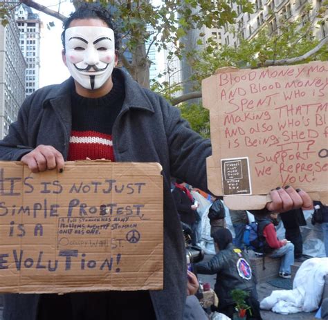 Occupy Wall Street Und Wo Ist Das Dixi Klo Szenen Einer Okkupation Welt