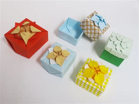 Origami T Box With Lid