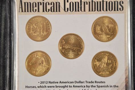 Historic Coin Collection Celebrating Native American Contributions