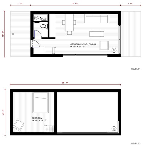 700 Sq Ft — Model A Opal Shelter