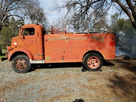 1941 Ford Marmon Herrington Coe Fire Truck For Sale