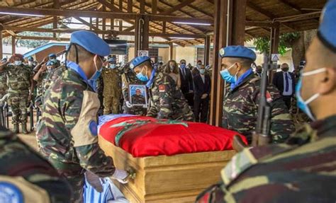 Mort Dun Casque Bleu Marocain En République Centrafricaine Le Conseil