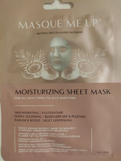 Masque Me Up Moisturizing Sheet Mask 25 Ml INCI Beauty
