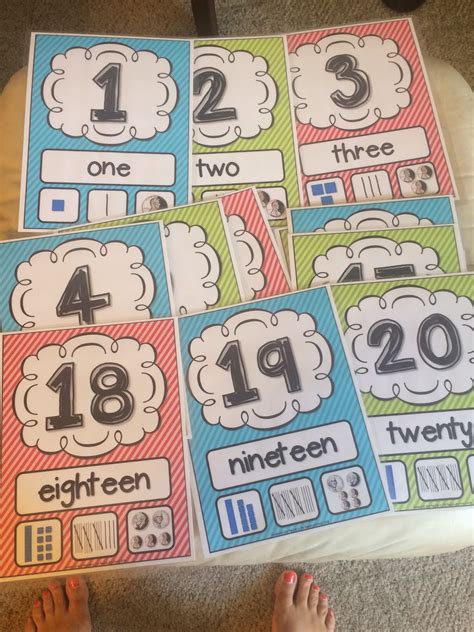 One Sweet World In First Free Numbers Posters For My Classroom