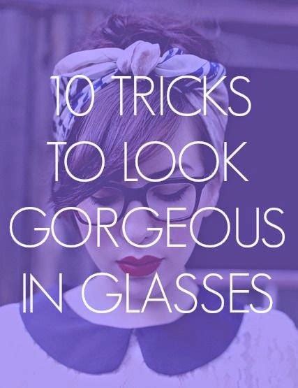 10 ways to look gorgeous in glasses diy craft projects