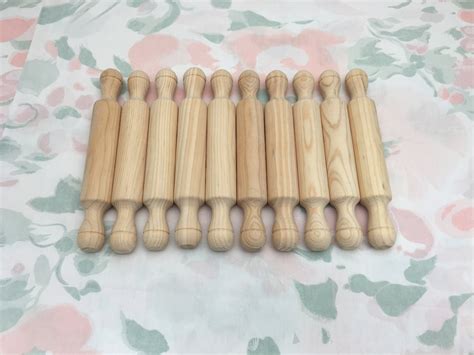 Bulk Pack Of 50 Small 8 Wooden Rolling Pins Spanish Etsy