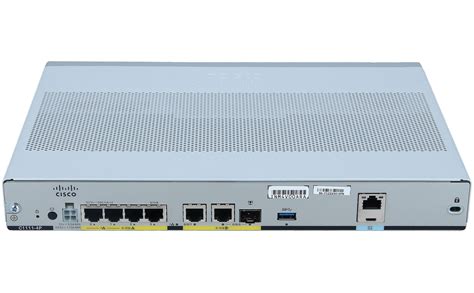 Cisco C1111 4p Isr 1100 4 Ports Dual Ge Wan Ethernet Router