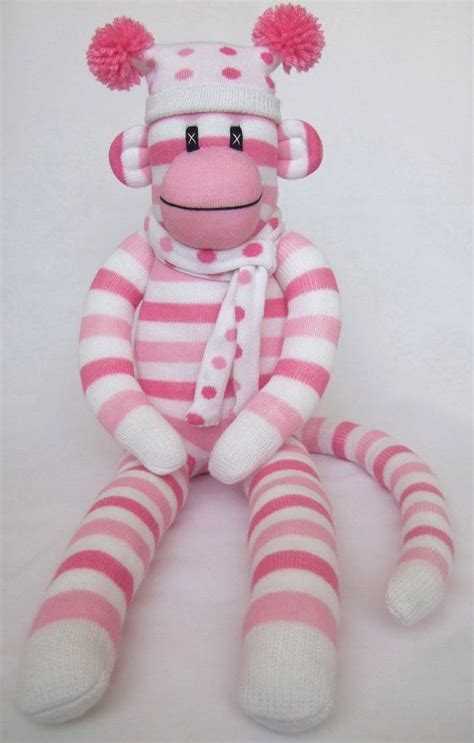 Pin By Janice Johnston On Pink A Licious Sock Monkey Sock Animals