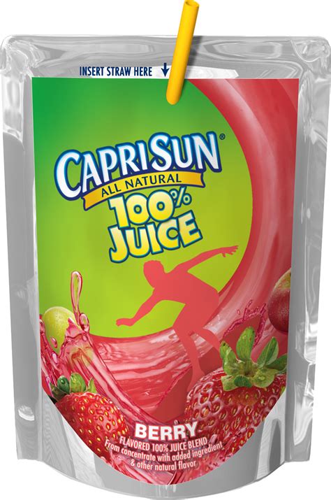 Caprisun Capri Sun 100 Juice Blend Fruit Punch 6 Fl Oz