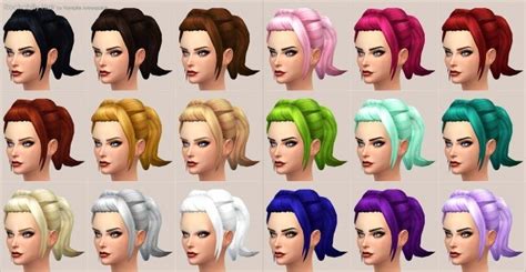 Rockabilly Hair By Vampireaninyosaloh At Mod The Sims