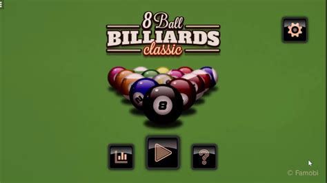 Play 8 Ball Billiards Classic Game Best Arcade Games Youtube