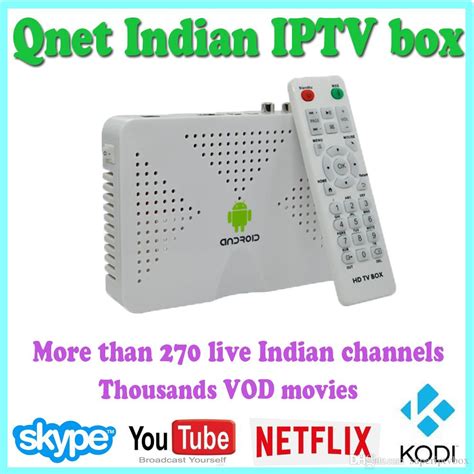 India Iptv Box Android 42 Tv Player With Hd Indian Channelsqnet Tv