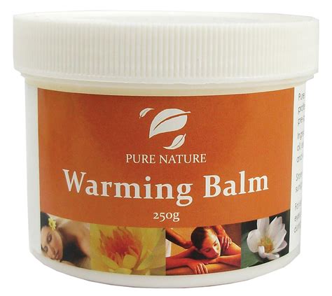 Pure Nature Balm Warming 250g Firm N Fold