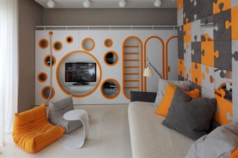 Optimistic Kids Room Design For Two Boys By Geometrix Design Studio