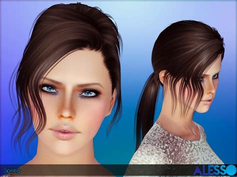 My Sims 3 Blog Alesso Spring Hair For Females