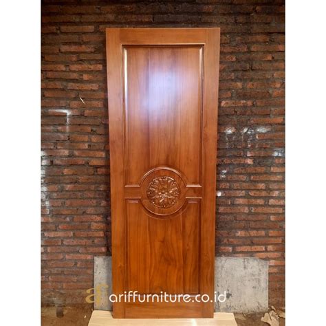 Daun Pintu Minimalis Kayu Jati Oven On Carousell