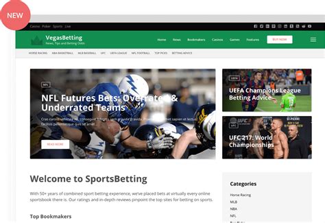 New Sports Betting & Sportsbook Affiliate Wordpress Theme | VegasHero