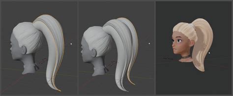 how to model hair in blender easy workflow even for beginners cg cookie