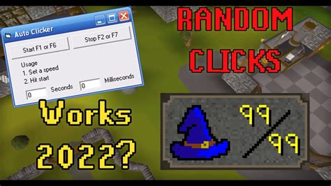 Are Randomised Auto Clickers Safe Osrs Botting Experiment Youtube